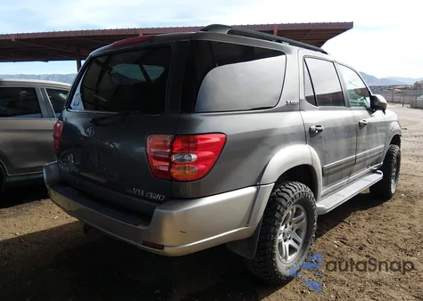 2003 Toyota Sequoia Sr5 V8 z USA, uszkodzony, nr VIN 5TDBT44A23S203449